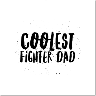 Boxing Coolest Fighter Dad Posters and Art